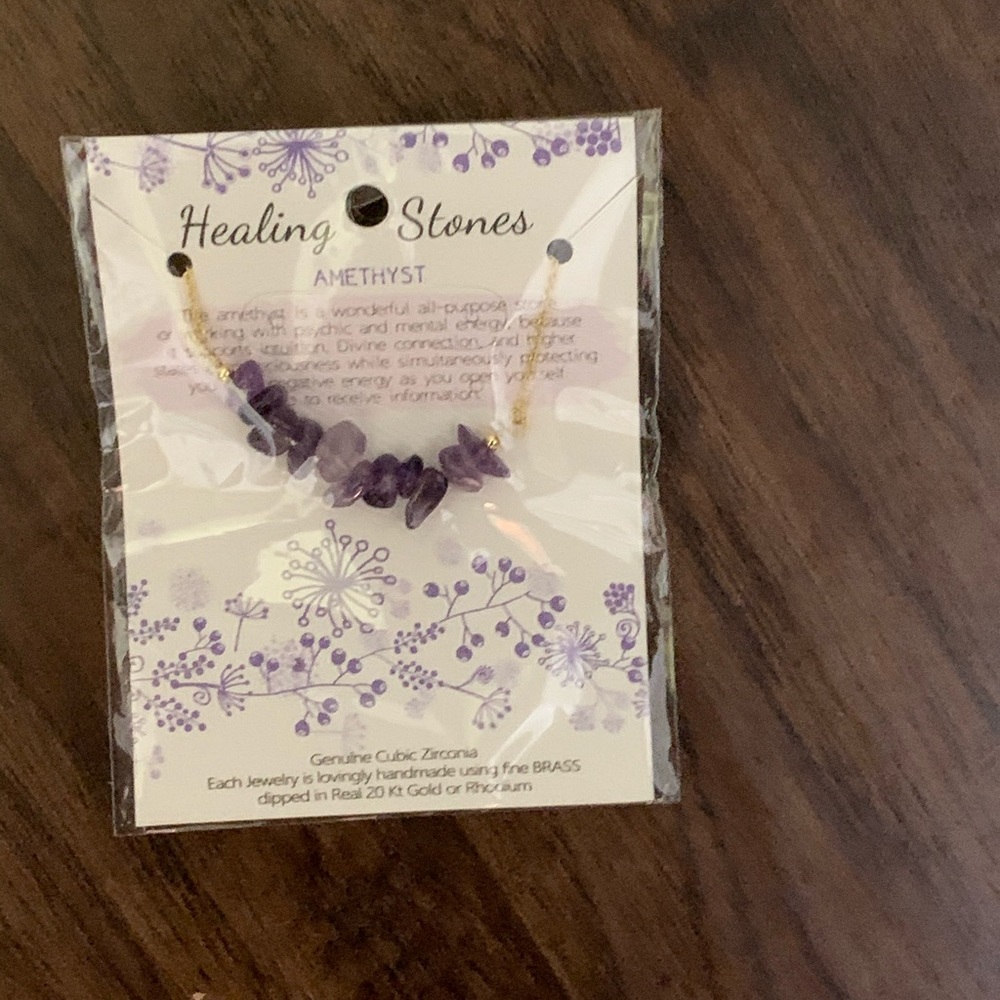 Healing stones necklace